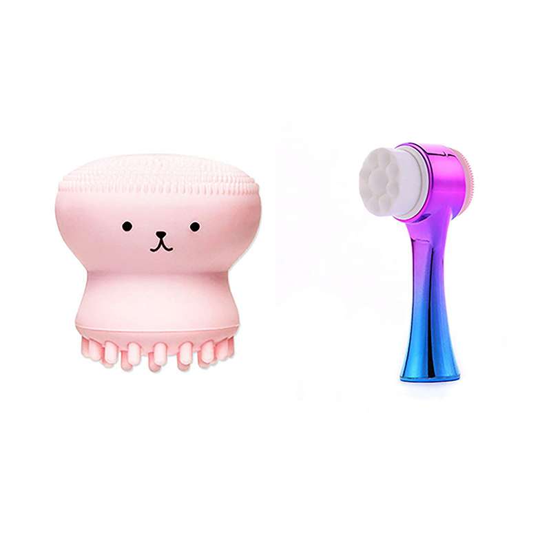 برس پاک کننده صورت کد Mhr-274 مجموعه 2 عددی برس پاک کننده صورت کد Mhr-274 مجموعه 2 عددی