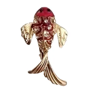 گل سینه دخترانه مدل ماهی کد FT-08