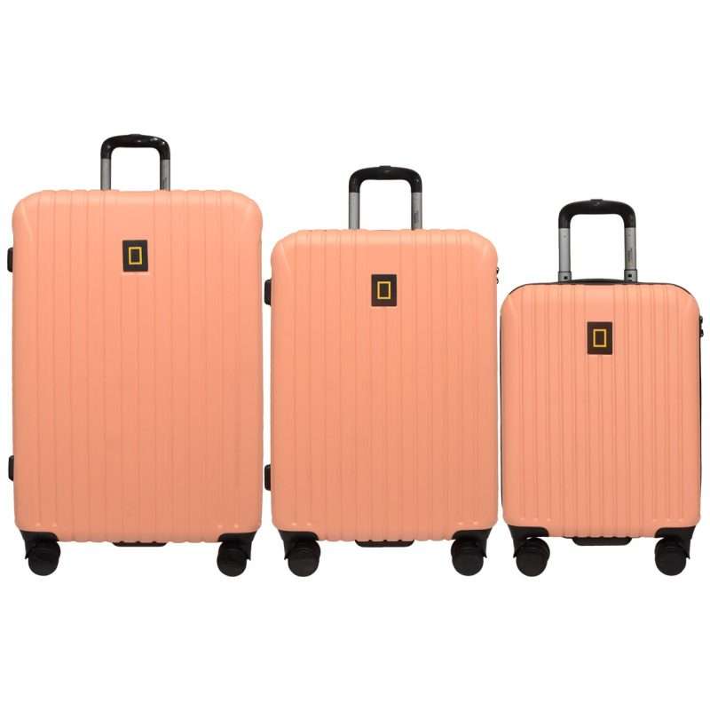 مجموعه سه عددی چمدان نشنال جئوگرافیک مدل track