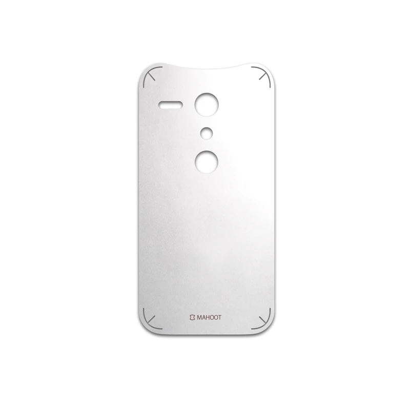 برچسب پوششی ماهوت مدل Metallic-White مناسب برای گوشی موبایل موتورولا Moto G