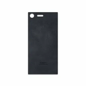 MAHOOT Graphite Buffalo Leather Cover Sticker for Sony Xperia XZ Premium