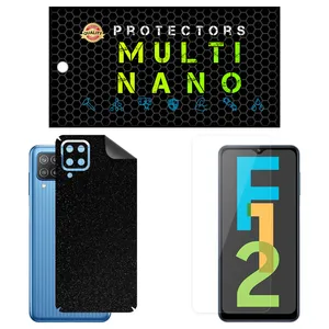 Multi Nano X-SFG Screen Protector For Samsung Galaxy F12 with back skin