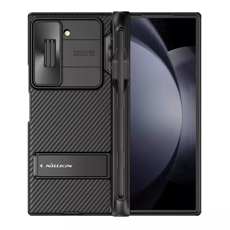 کاور نیلکین مدل Camshield Fold S-Pen Holder مناسب برای گوشی موبایل سامسونگ Galaxy Z Fold 6   
