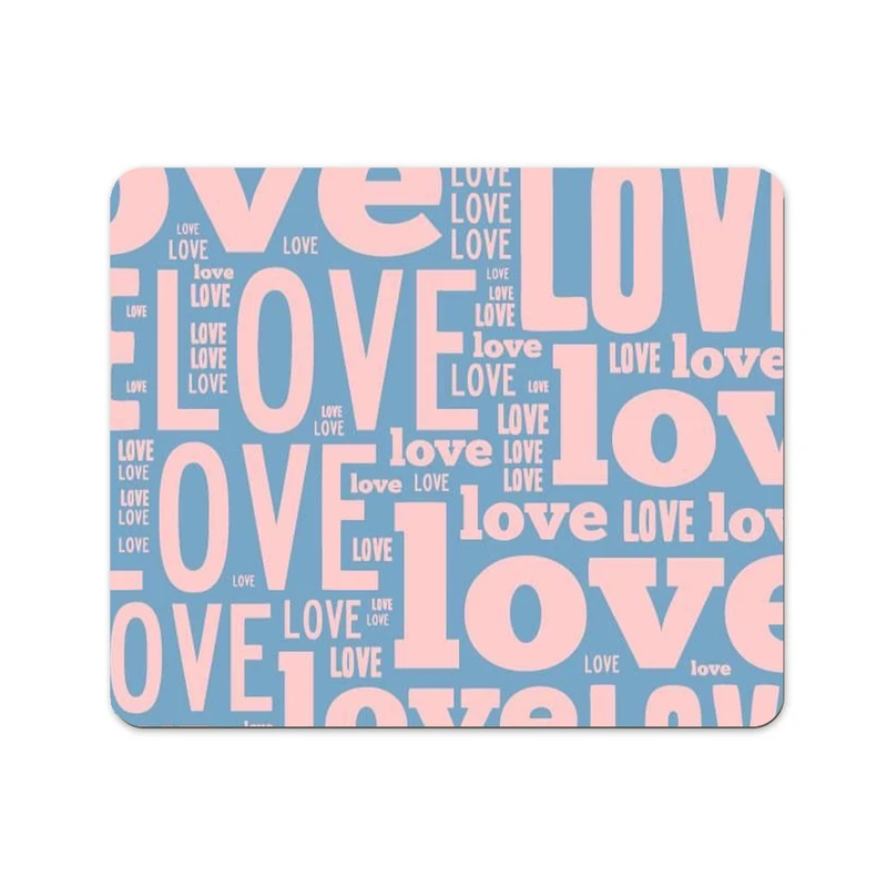 ماوس پد پاد آفرین طرح عشق کد 682 سایز 19*24 سانتی متر