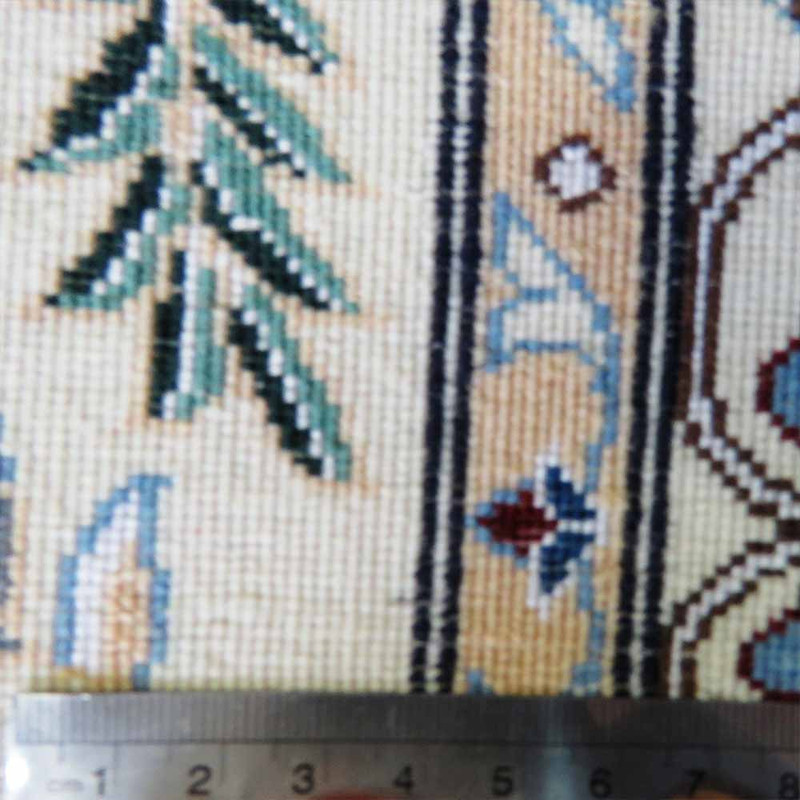 فرش دستبافت 6 متری مدل خشتی کد 1020