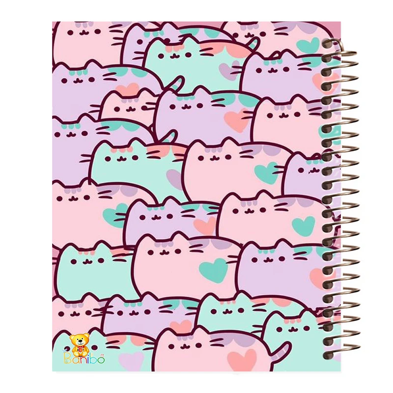 دفتر نقاشی 50 برگ بانیبو مدل گربه کد 1000