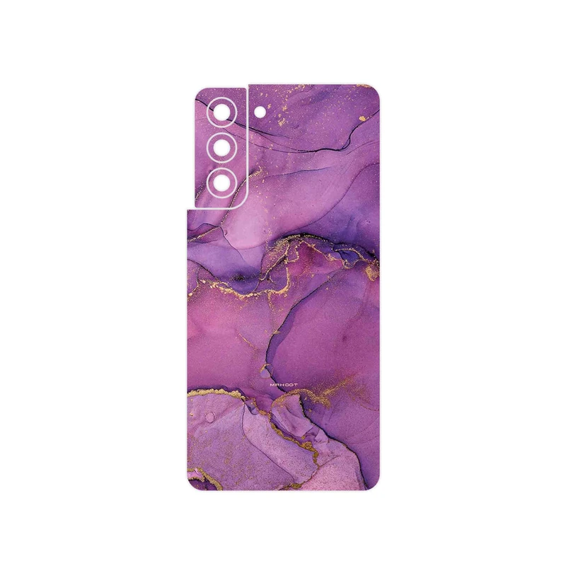 برچسب پوششی ماهوت مدل Purple Marble مناسب برای گوشی موبایل سامسونگ Galaxy S21 5G