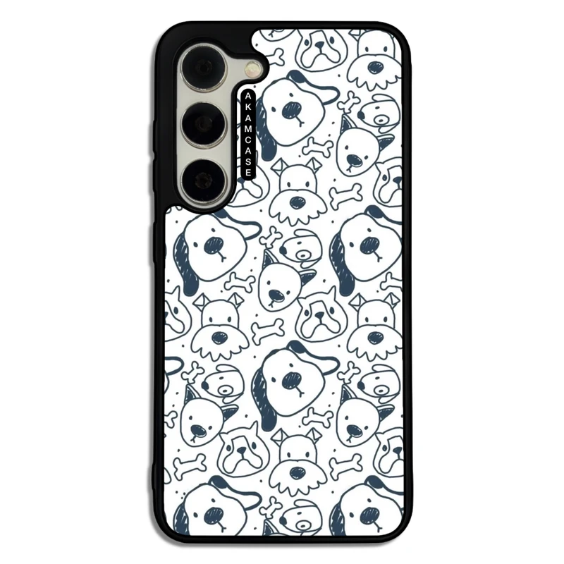کاور آکام مدل AMC-WSGS23-DOGS-5 مناسب برای گوشی موبایل سامسونگ Galaxy S23