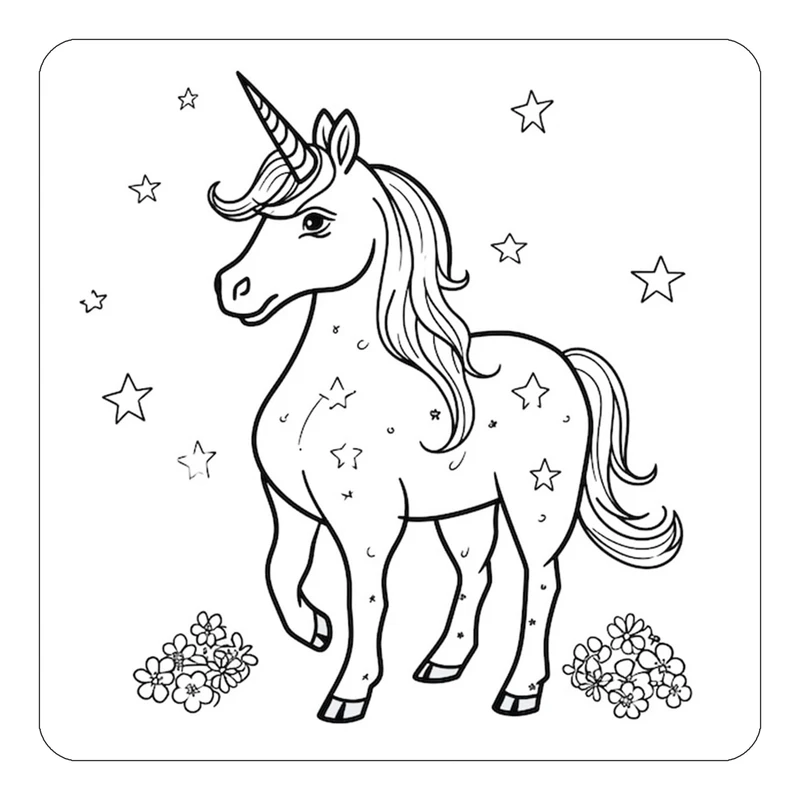 مگنت کاکتی طرح اسب تک شاخ و یونیکورن مدل mp30300