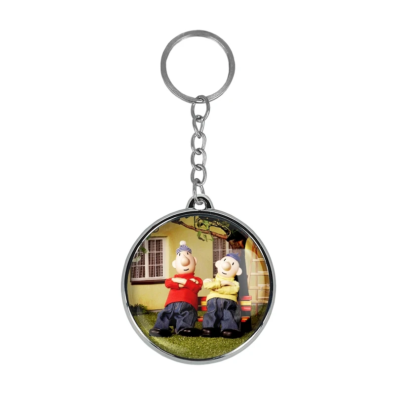 جاکلیدی خندالو طرح پت و مت مدل دوطرفه کد 2804828049