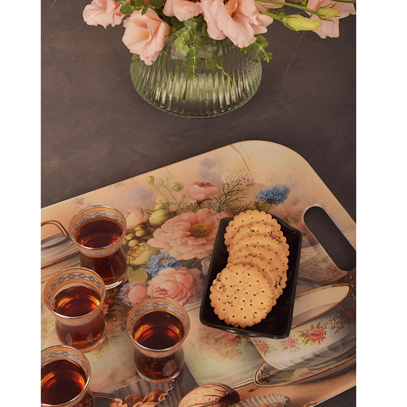 سینی مهروز مدل 20042 طرح بانکه