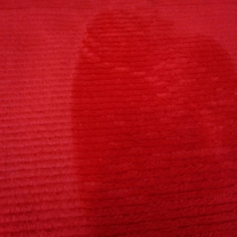 پارچه لباس عرض 1.7 متر مدل دورو راه راه کد GER_M7 رنگ قرمز