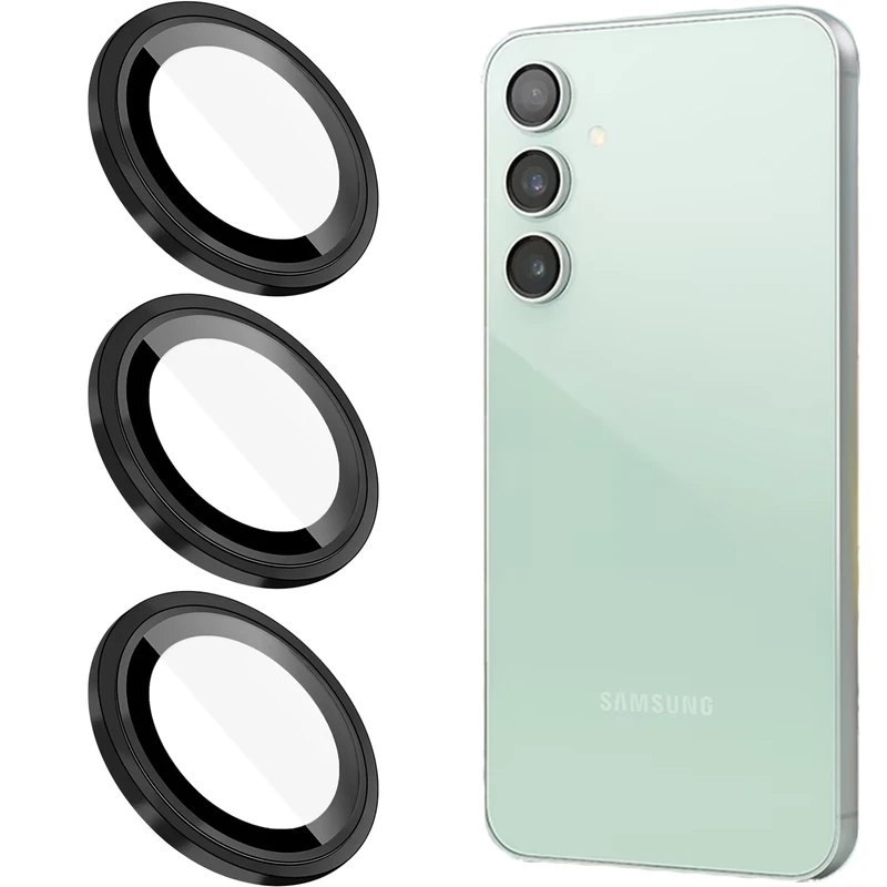 محافظ لنز دوربین والکری مدل Ring Metal مناسب برای گوشی موبایل سامسونگ Galaxy S23 FE