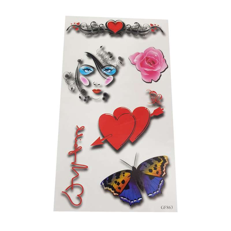 برچسب تتو موقت مدل 0TAKI 1