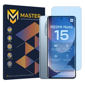 Master Resistant model matte anti blue screen protector suitable for Xiaomi Redmi Note 15 4G Mobile phone 