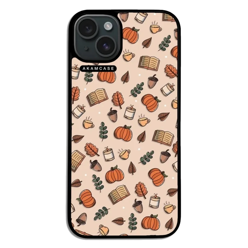 کاور آکام مدل AMC-WA15PLUS-PUMPKIN-7 مناسب برای گوشی موبایل اپل iPhone 15 Plus