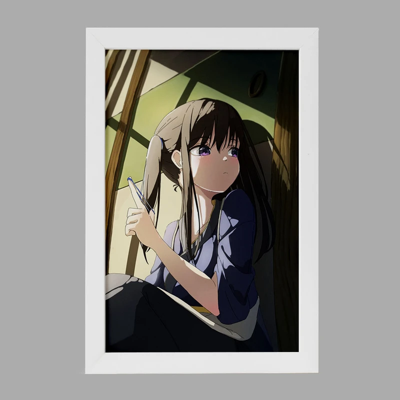 تابلو خندالو مدل تاکینا انیمه لیکوریس ریکویل Lycoris Recoil  کد 22961