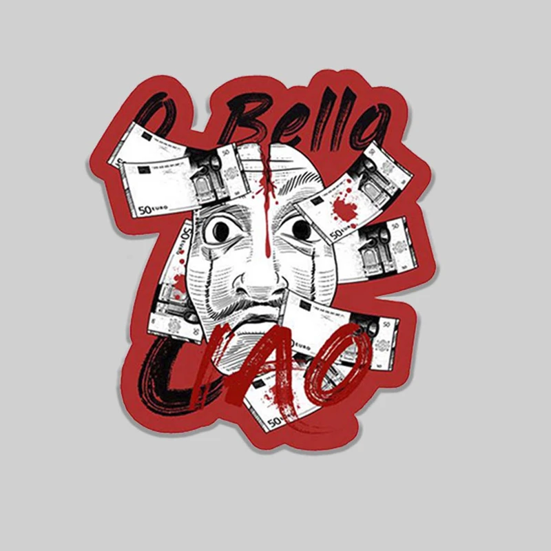  استیکر لپ تاپ طرح سرقت پول کد 1300