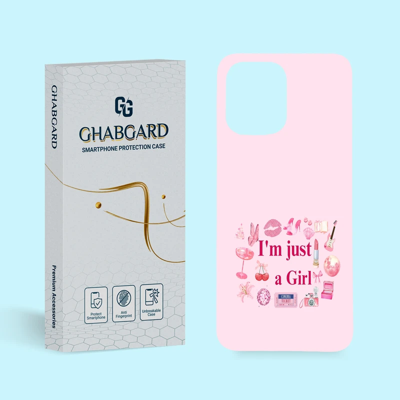 کاور گارد قاب مدل دخترانه مناسب برای گوشی موبایل شیائومی Redmi 12 4G/ 5G