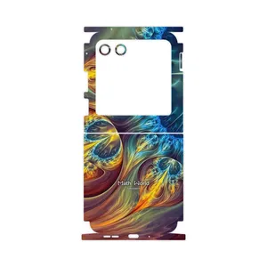MAHOOT Mathematical Geometric Shape 8-FullSkin Cover Sticker for Motorola Razr 40 Ultra