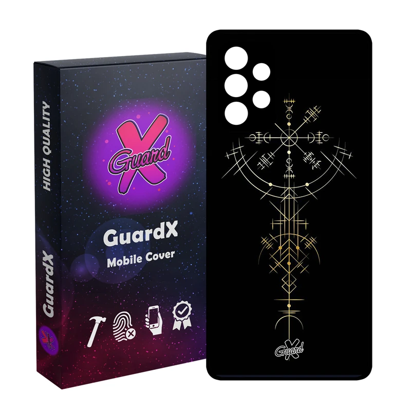 کاور گارد ایکس طرح Shape مدل Glass10238 مناسب برای گوشی موبایل سامسونگ Galaxy A52s