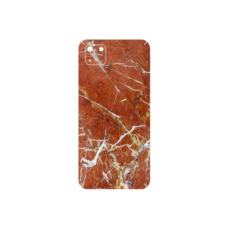 برچسب پوششی ماهوت مدل Red Marble مناسب برای گوشی موبایل هوآوی Y5p