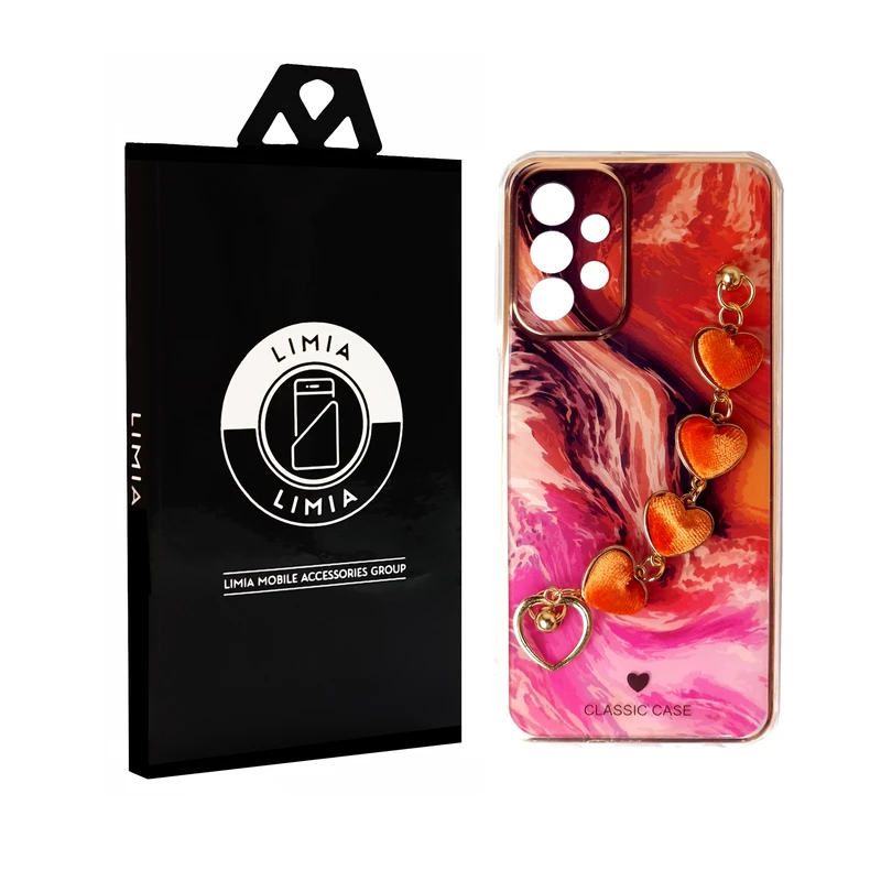 کاور لیمیا مدل فانتزی طرح آبرنگی  کد 383 مناسب برای گوشی موبایل سامسونگ Galaxy A23/A13 4G/A32 5G به همراه آویز