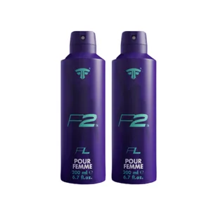 اسپری بدن زنانه اف تو مدل FL حجم 200 میلی لیتر مجموعه دو عددی