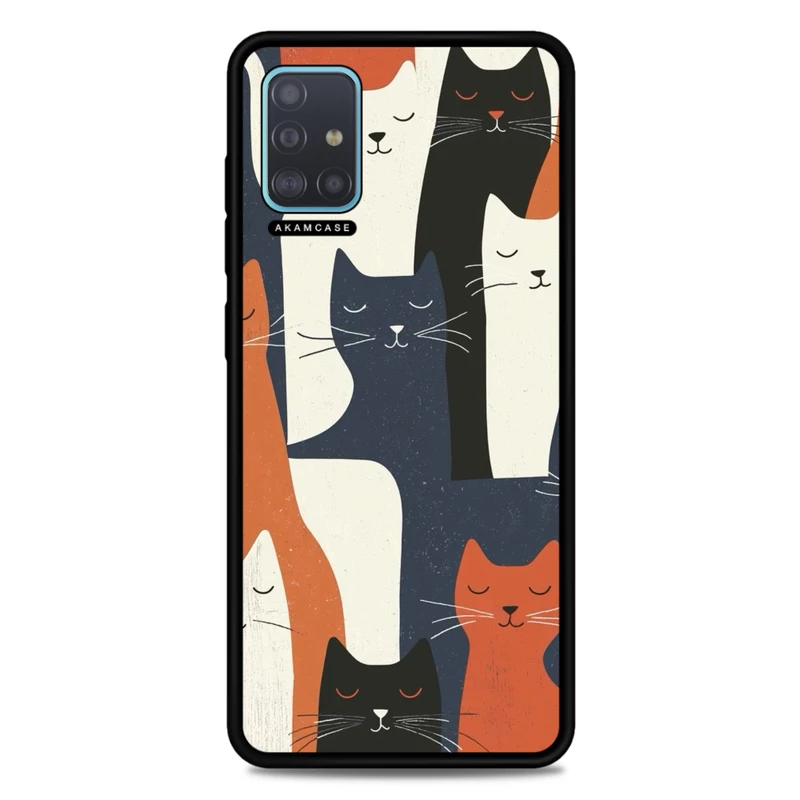 کاور آکام مدل AMC-WSGA51-CATS-26 مناسب برای گوشی موبایل سامسونگ Galaxy A51