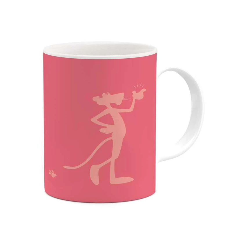 ماگ کاکتی مدل کارتون پلنگ صورتی کد mgh23504