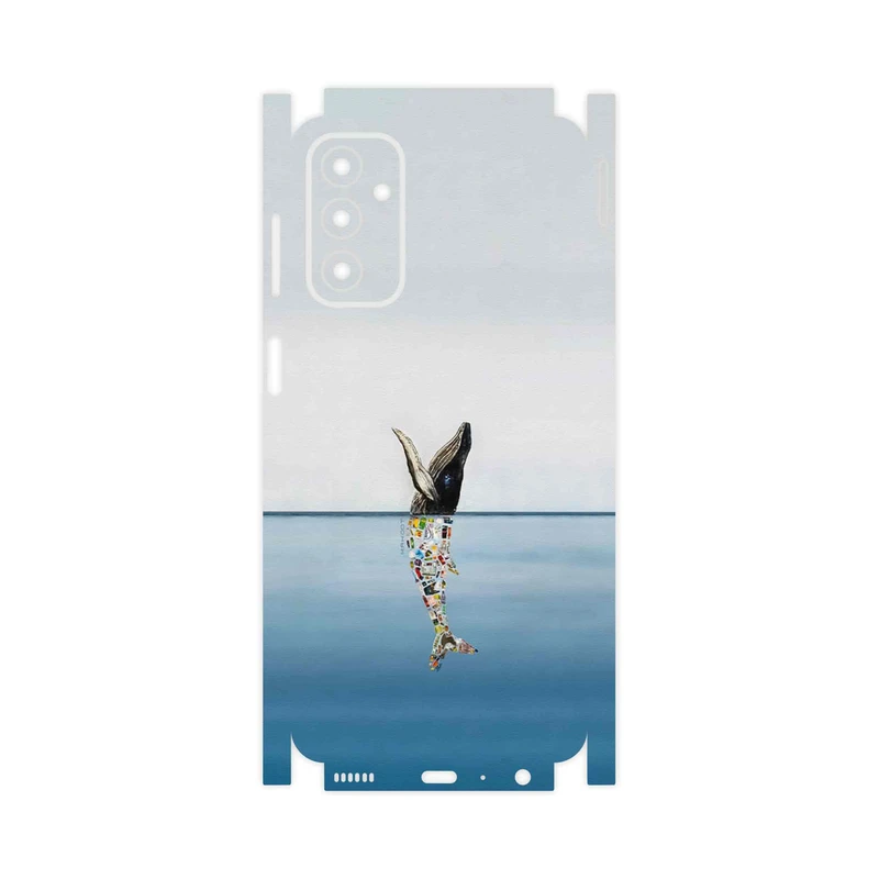 برچسب پوششی ماهوت مدل Collage of Sea Trash-FullSkin مناسب برای گوشی موبایل سامسونگ Galaxy M23