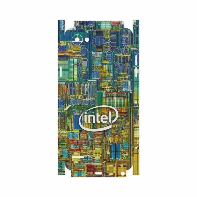 برچسب پوششی ماهوت مدل Intel Brand-FullSkin مناسب برای گوشی موبایل ال جی Q6