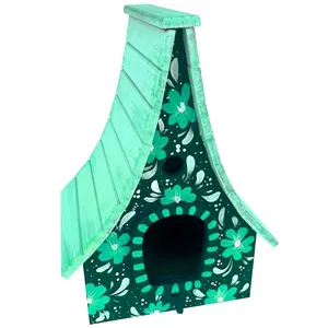 لانه پرنده مدل کلبه چوبی کد BH011