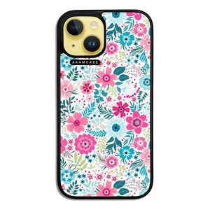 AKAM AMC-WA15-FLOWERS2 Cover For Apple iPhone 15