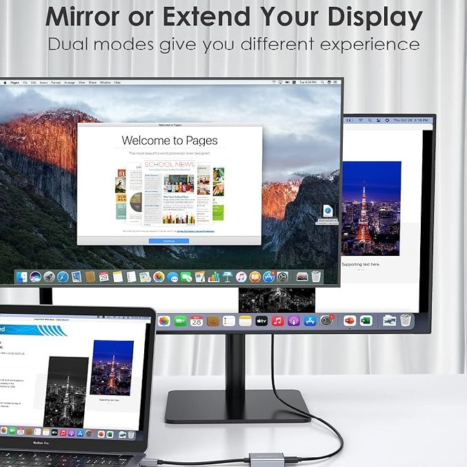 مبدل USB-C به HDMI لنشن مدل  UC-4KHDMI