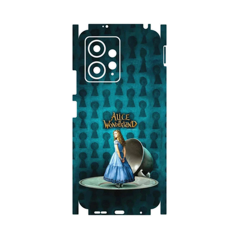 برچسب پوششی ماهوت مدل Alice in Wonderland-FullSkin مناسب برای گوشی موبایل شیائومی Redmi Note 12 4G