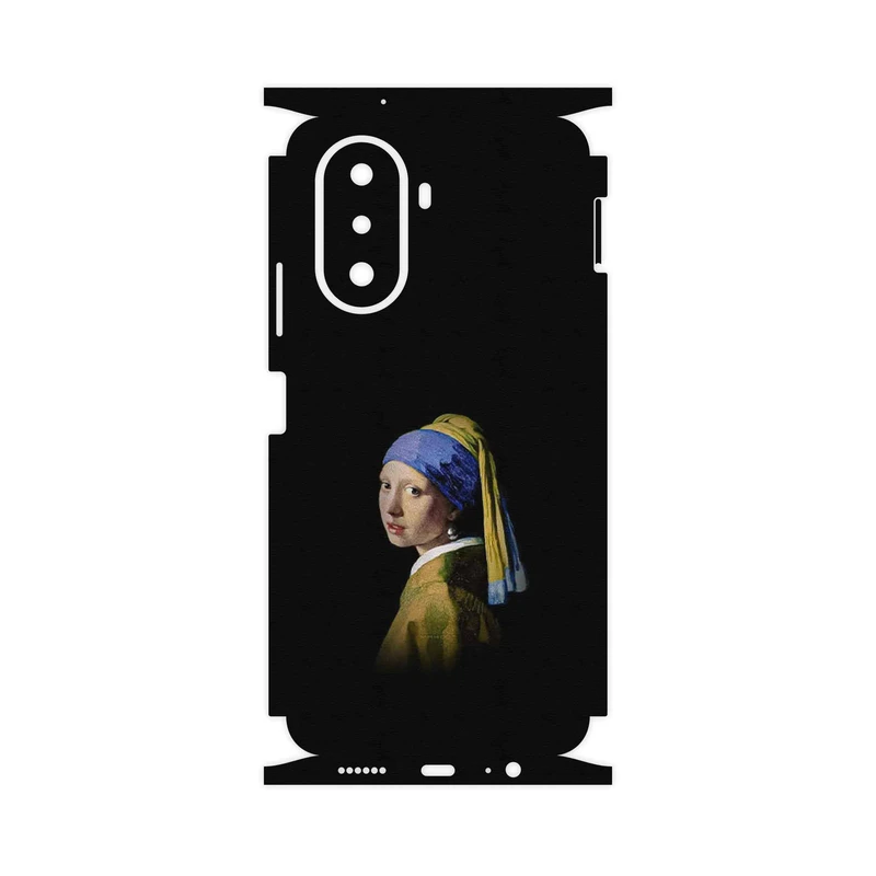 برچسب پوششی ماهوت مدل Girl with a Pearl Earring of Vermeer-FullSkin مناسب برای گوشی موبایل هوآوی Nova Y70