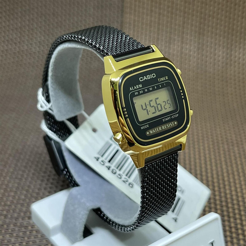 ساعت مچی دیجیتال زنانه کاسیو کد LA670WEMB-1D ساعت مچی دیجیتال زنانه کاسیو کد LA670WEMB-1D