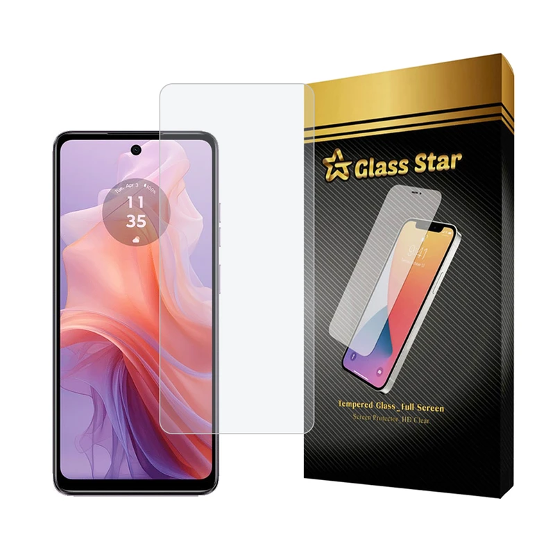 محافظ صفحه نمایش گلس استار مدل SIMPLS مناسب برای گوشی موبایل موتورولا Moto E14
