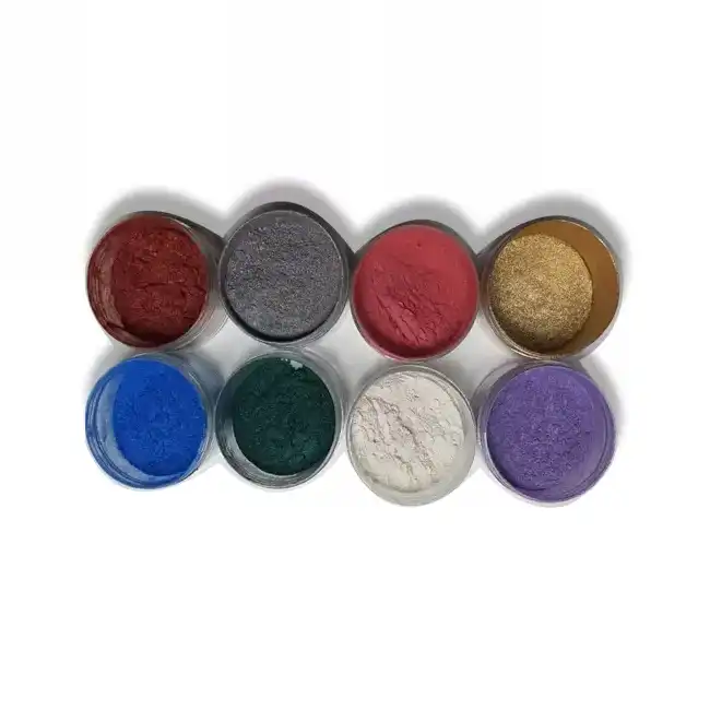 رنگ پودری صدفی رزین اپوکسی کد H-23 حجم 15میلی لیتر