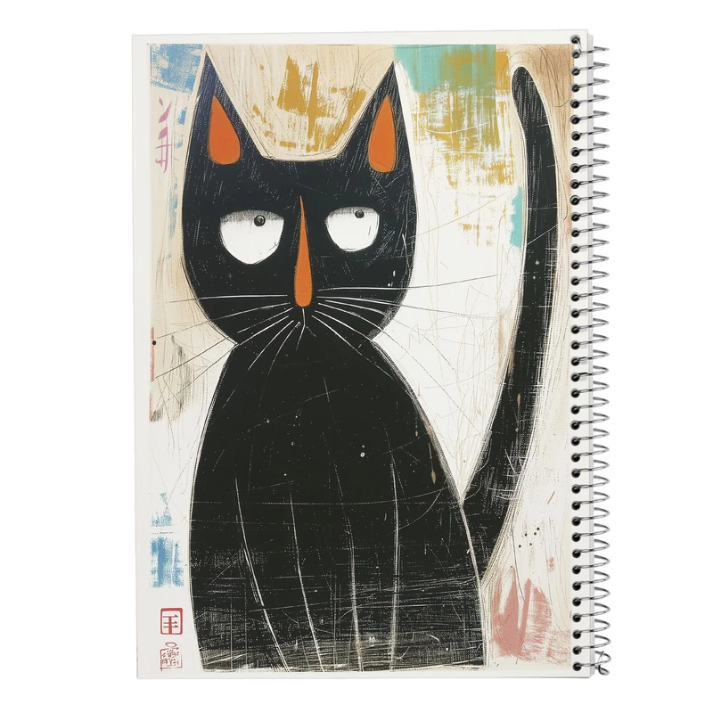 دفتر مشق 50 برگ مدوپد مدل موجودات فانتزی کد DF16876