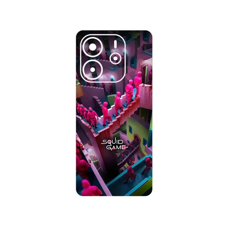 برچسب پوششی ماهوت مدل Squid Game مناسب برای گوشی موبایل شیائومی Redmi Note 14 4G