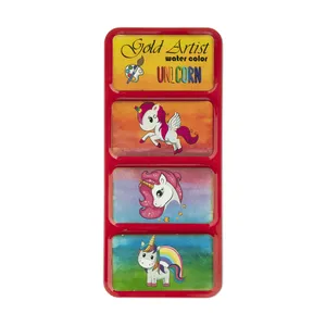 آبرنگ 24 رنگ گلد آرتیست مدل یونیکورن