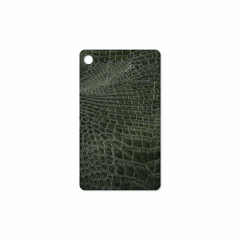 برچسب پوششی ماهوت مدل Green-Crocodile-Leather مناسب برای تبلت لنوو Tab M7 2019