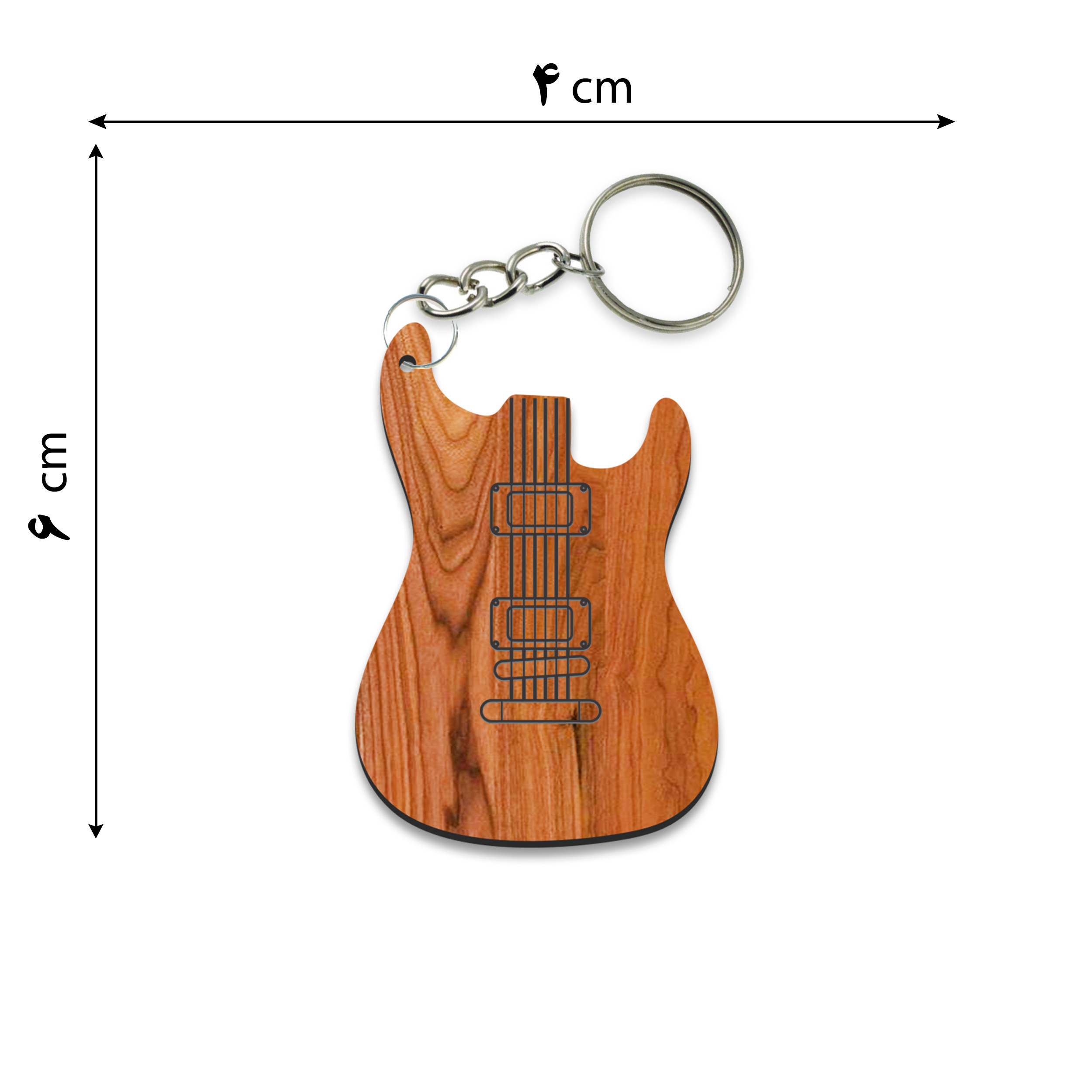 جاکلیدی دکوماتوس طرح گیتار مدل KEY100 بسته 6 عددی