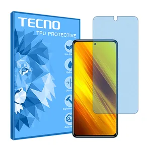 HyMBLU matte antiblue Tecno screen protector suitable for Xiaomi Poco X3 NFC mobile phones