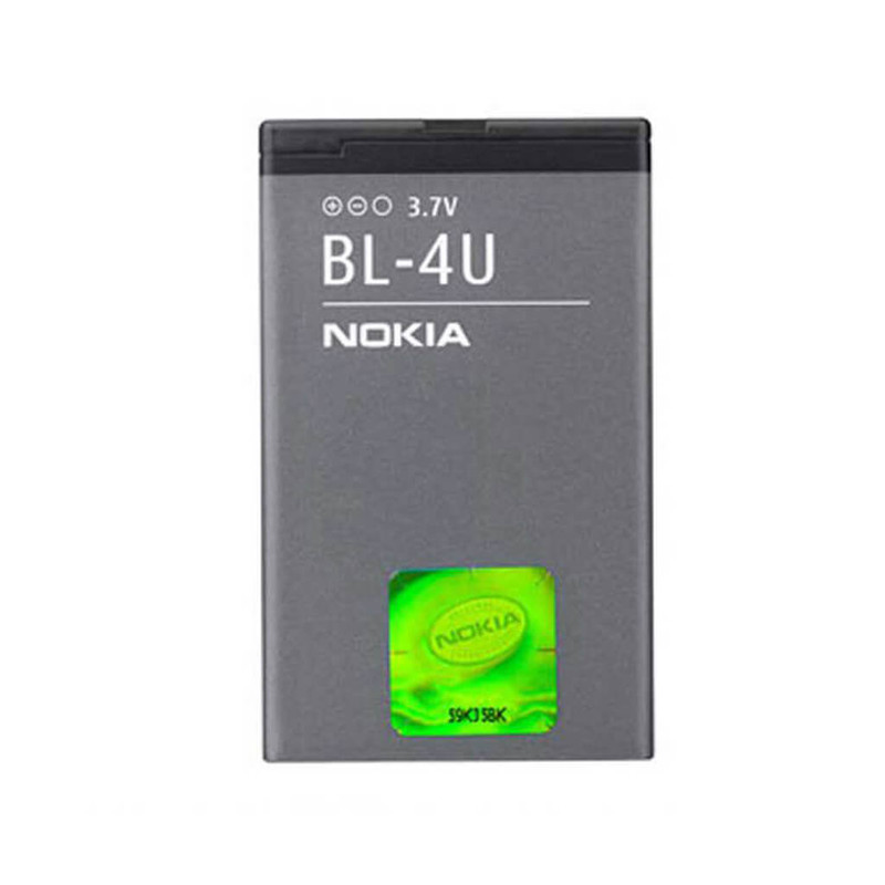 باتری موبایل مدل BL-4U ظرفیت 1000 میلی آمپر ساعت مناسب برای گوشی موبایل نوکیا 6600