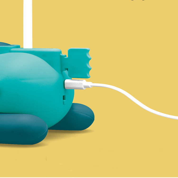 پنکه شارژی مدل چراغ خواب کد Q207