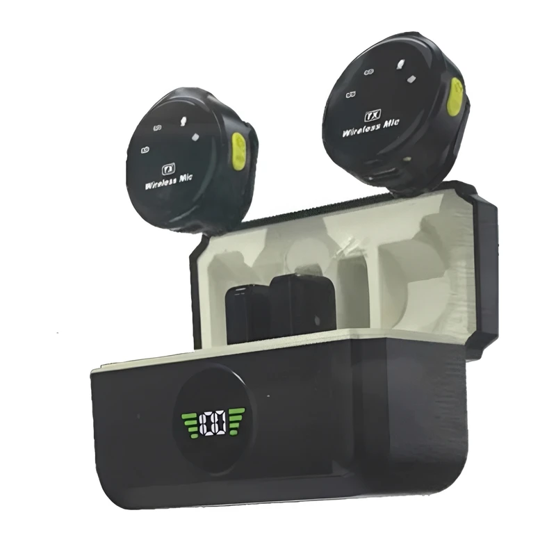 میکروفن یقه ای زئوس مدل Q9 با درگاه اتصال تایپ سی