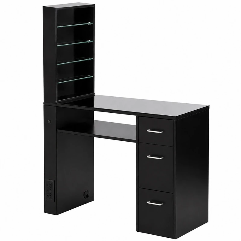 میز آرایش و دراور مدل N120 سه کشو 